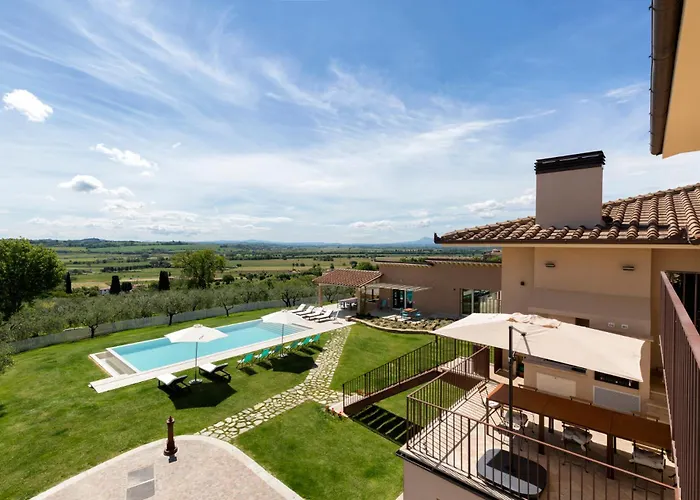 Apartment Luxury Marigold View I Comfort Sauna & Infinity Pool Cortona